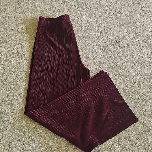 Lou & Grey Pants - Lou & Grey Burgundy Pants